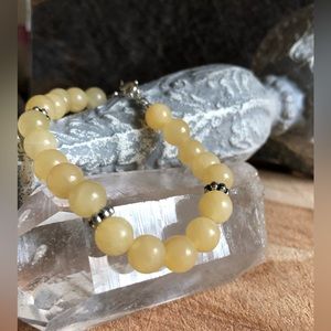 Yellow Calcite bracelet